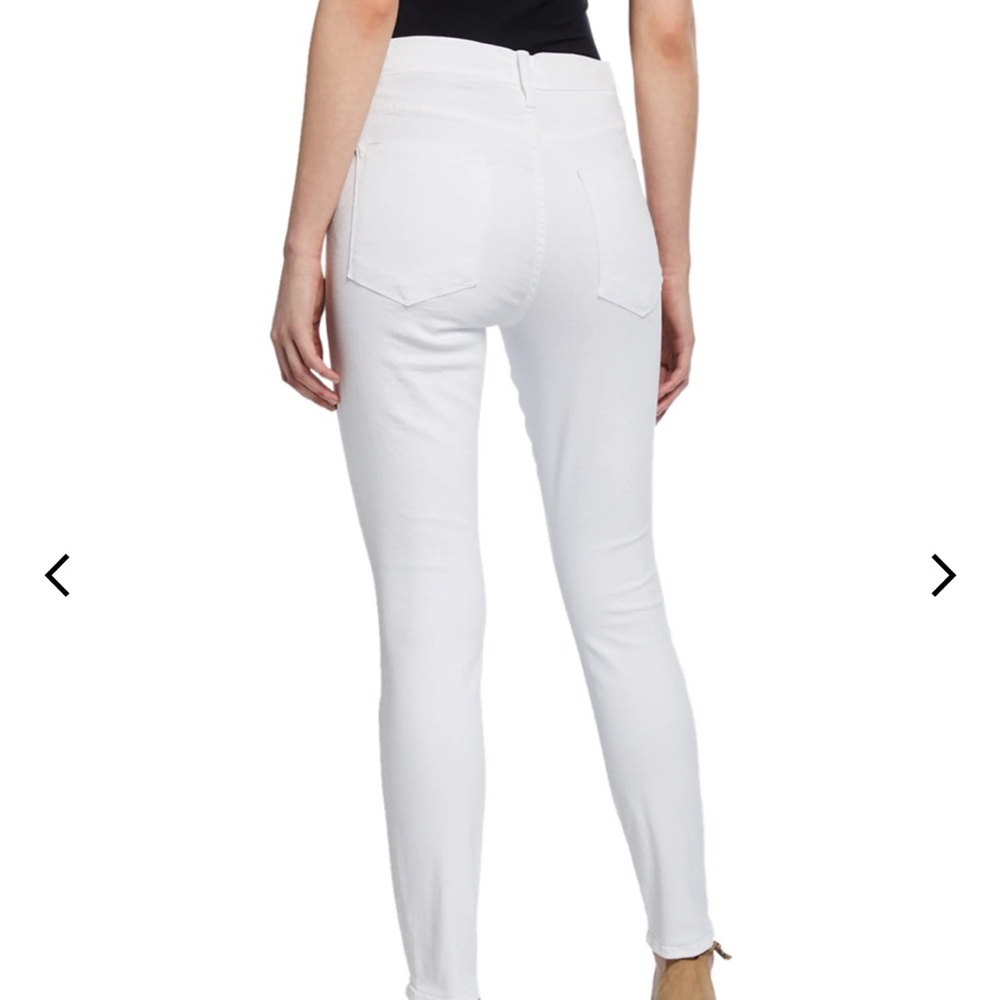 Frame Denim White Skinny Jeans